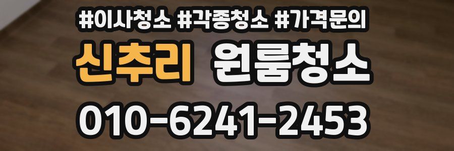 신추리 이사청소