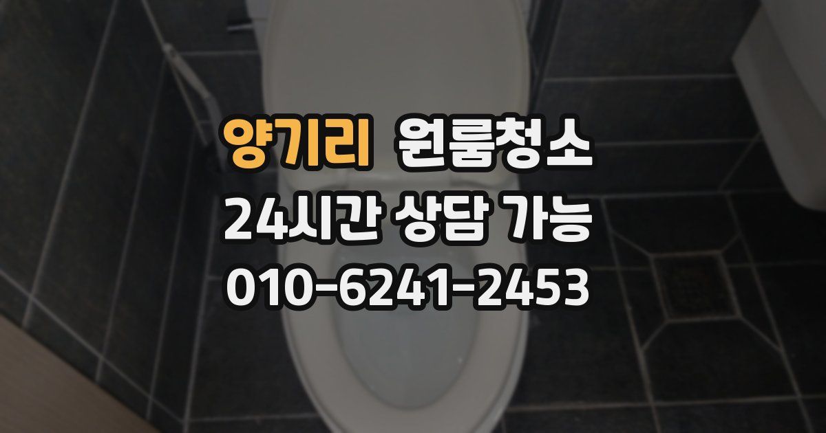 양기리 입주청소