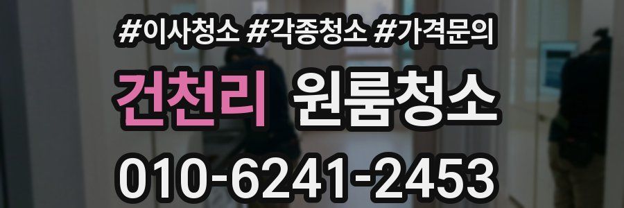 건천리 이사청소