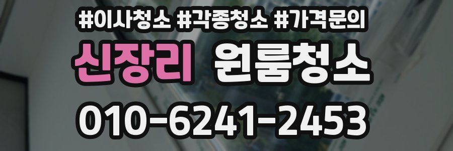 신장리 이사청소