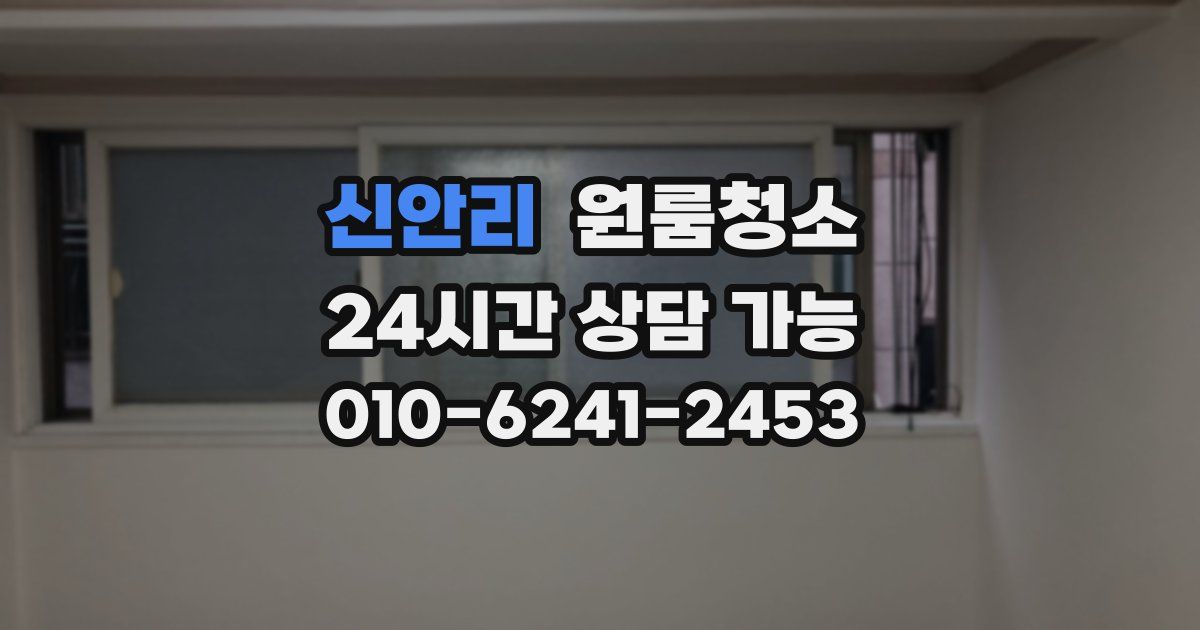 신안리 입주청소