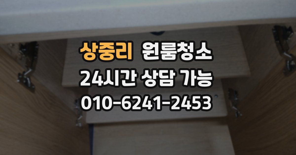 상중리 입주청소