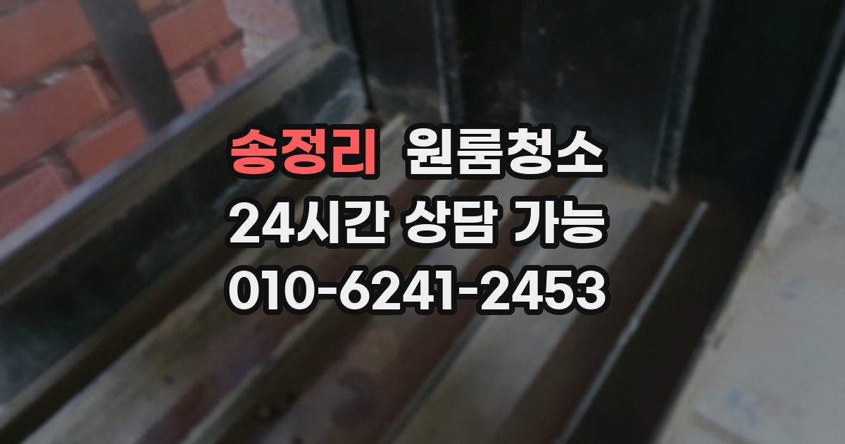 송정리 입주청소