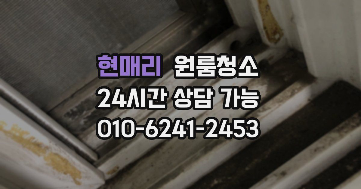 현매리 입주청소