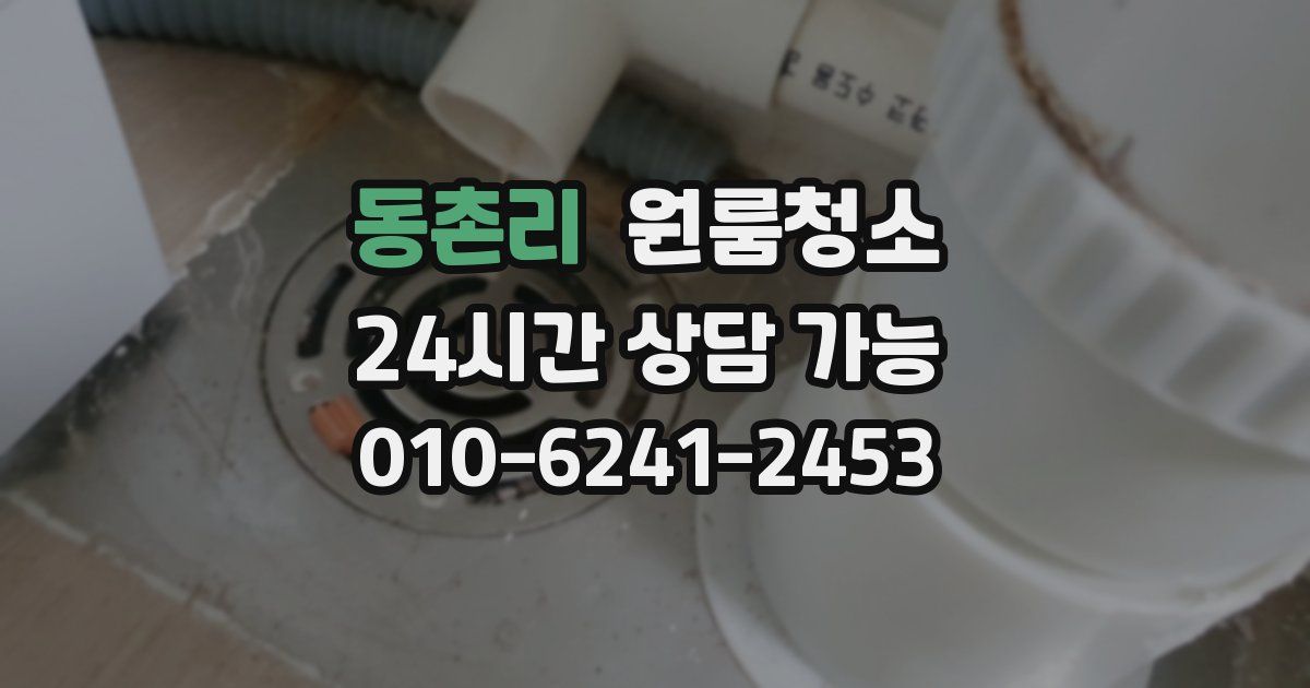 동촌리 입주청소