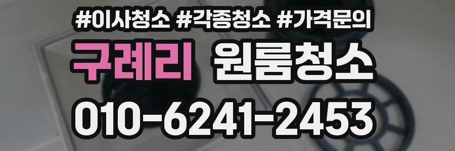 구례리 이사청소