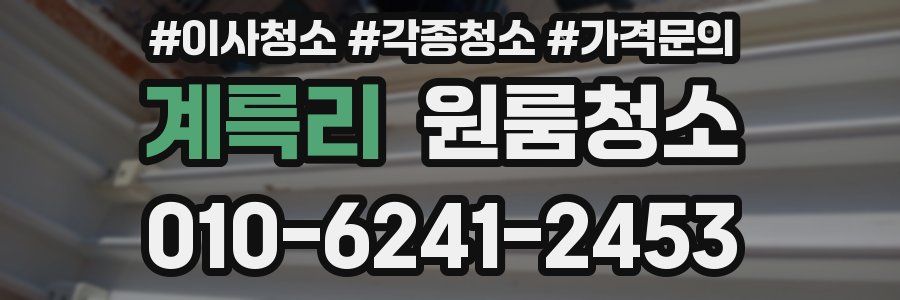 계륵리 이사청소