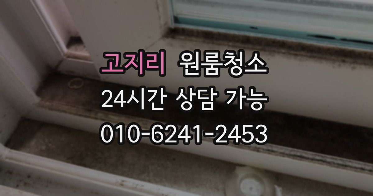 고지리 입주청소