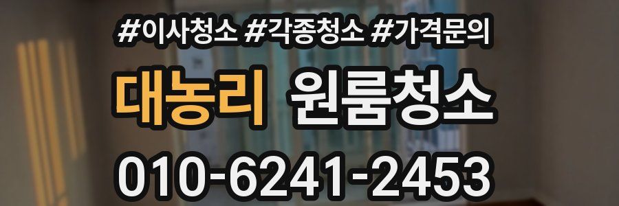 대농리 이사청소