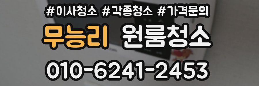 무능리 이사청소