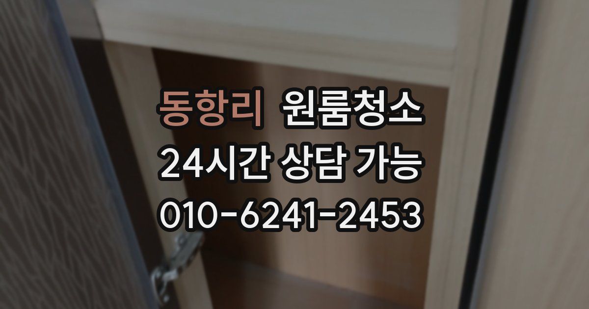 동항리 입주청소