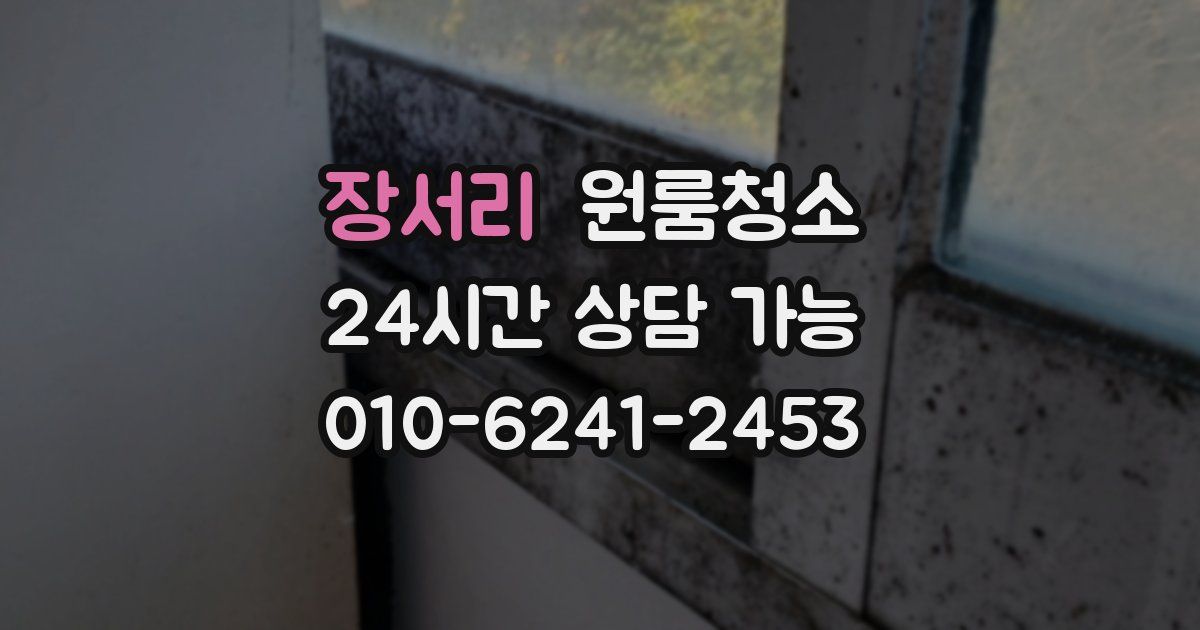 장서리 입주청소