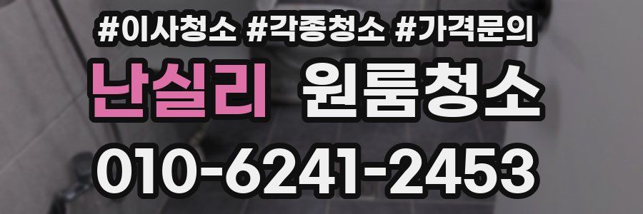 난실리 이사청소