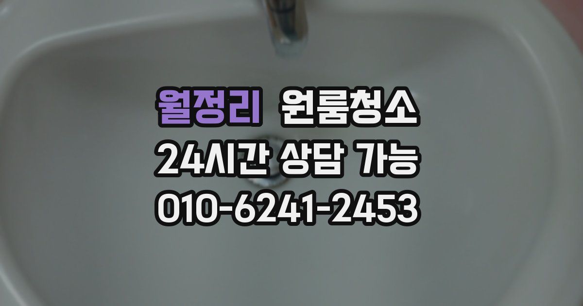 월정리 입주청소