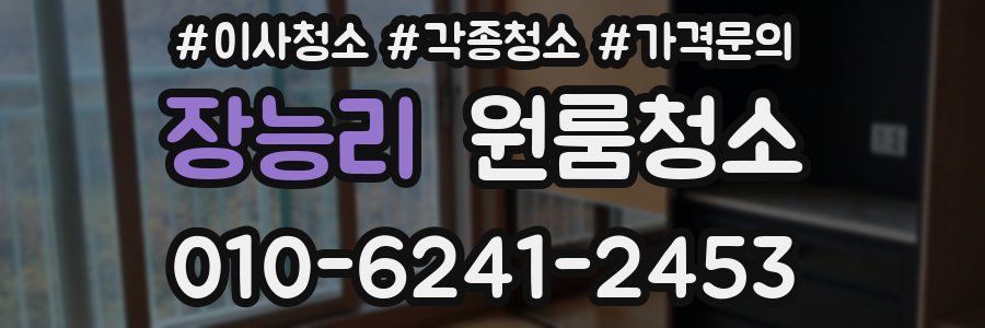 장능리 이사청소