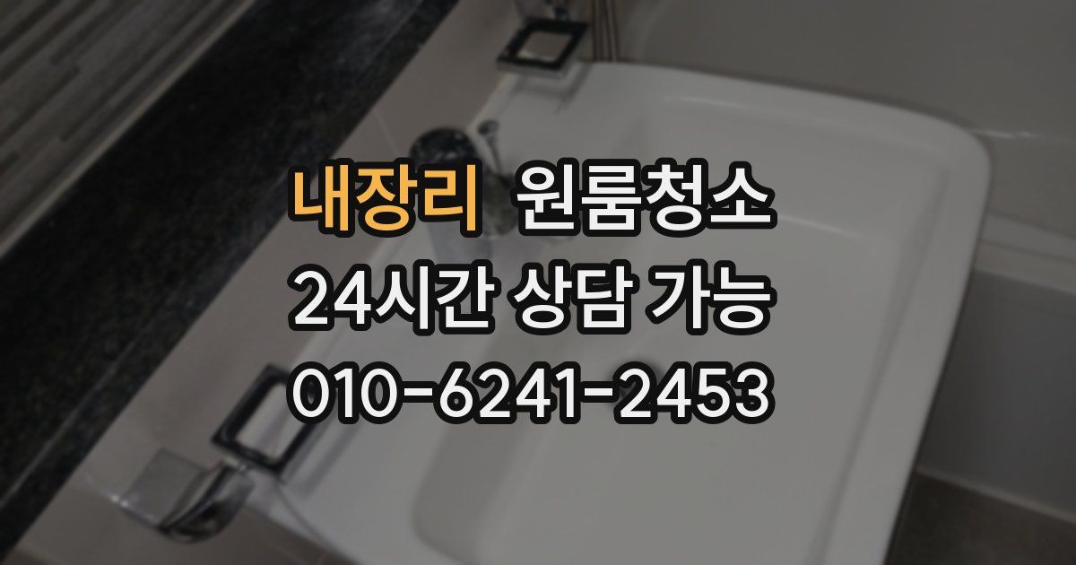 내장리 입주청소