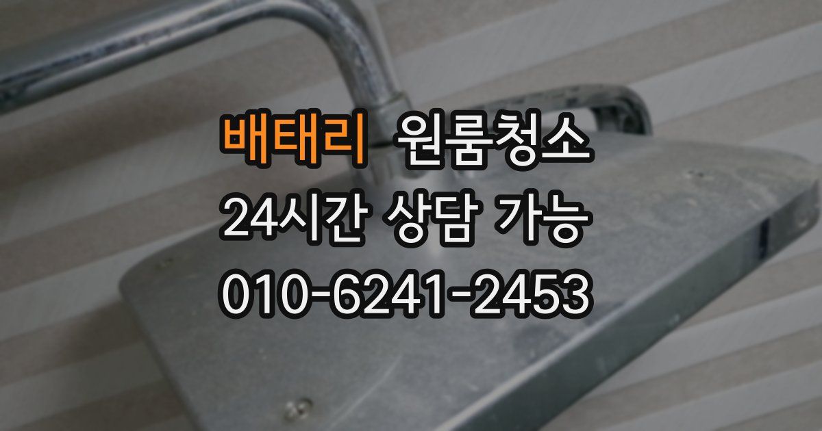 배태리 입주청소