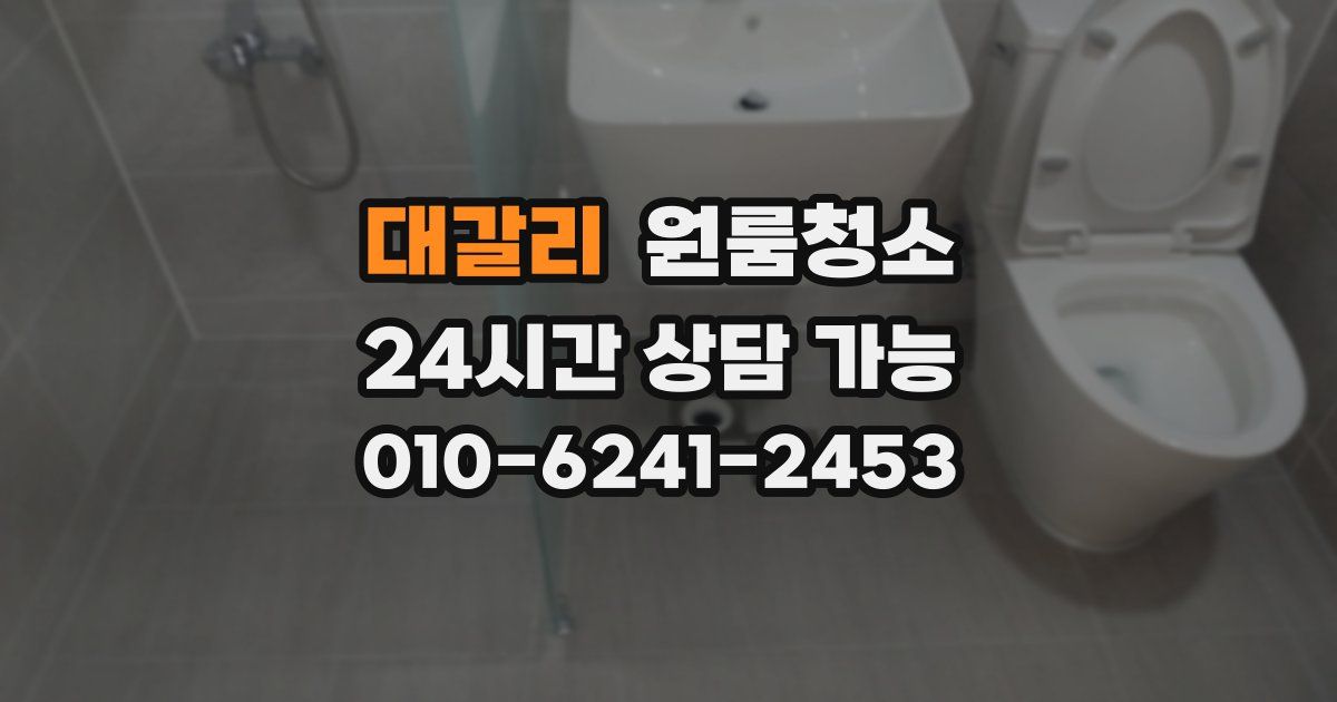 대갈리 입주청소