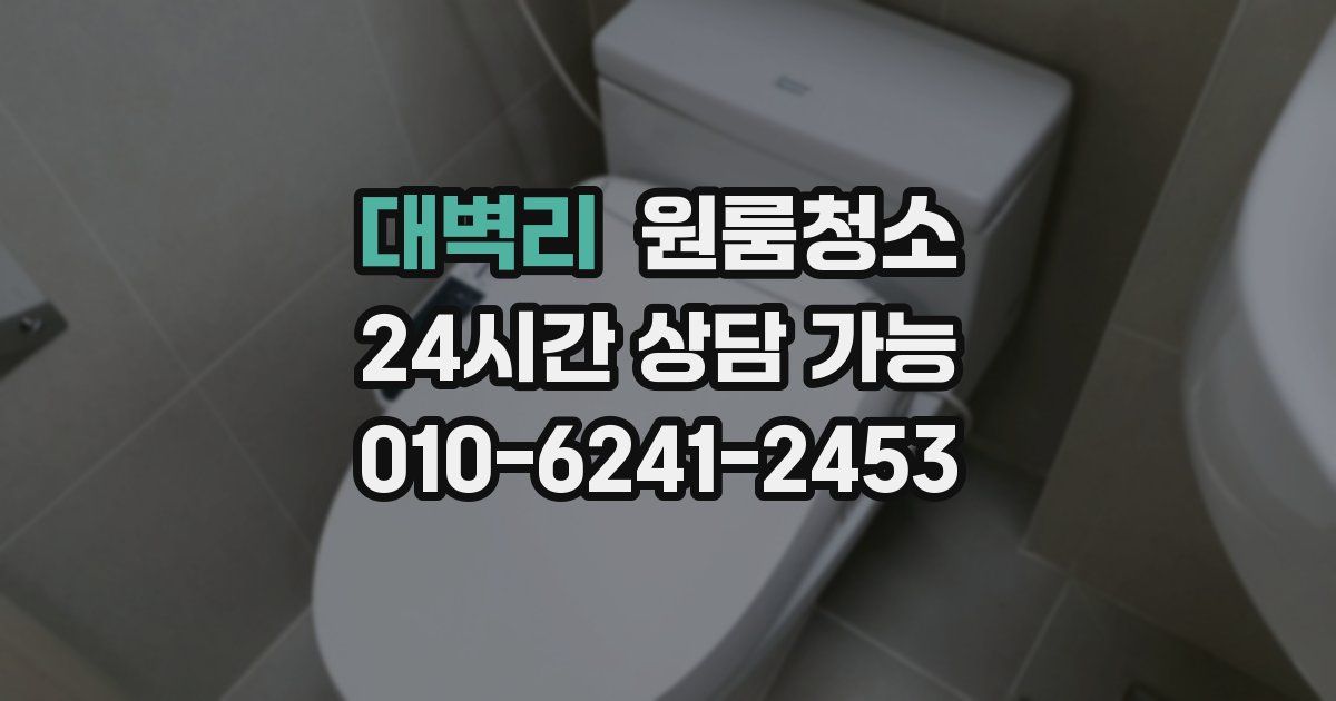 대벽리 입주청소