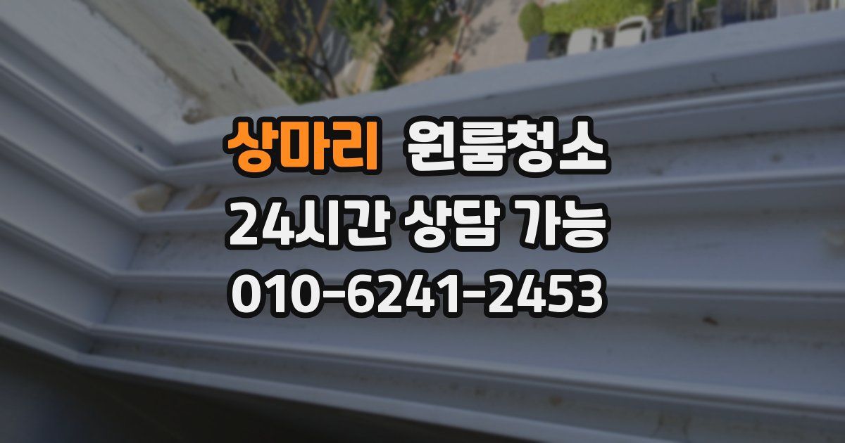 상마리 입주청소