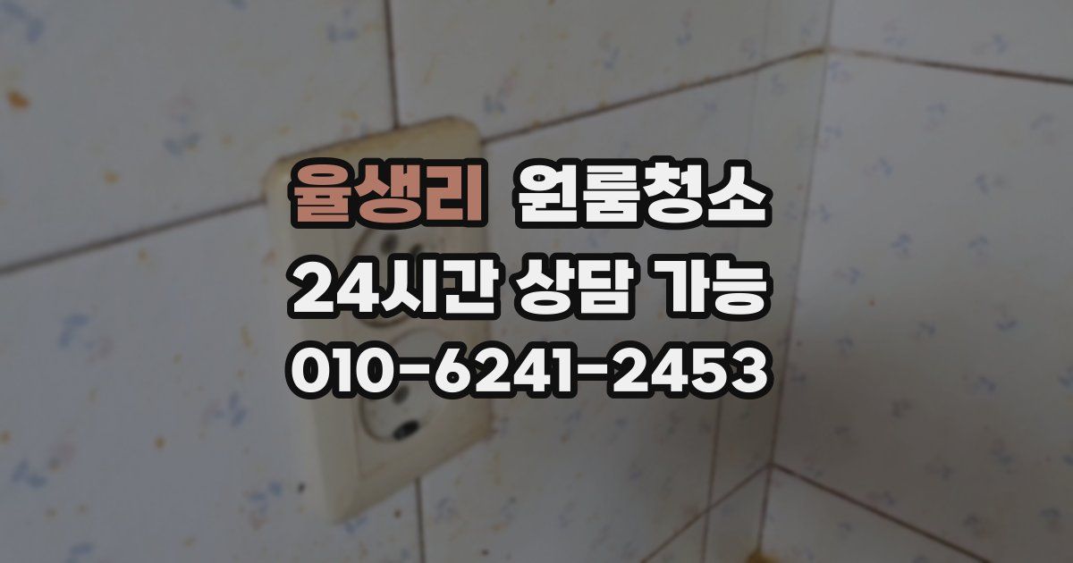 율생리 입주청소