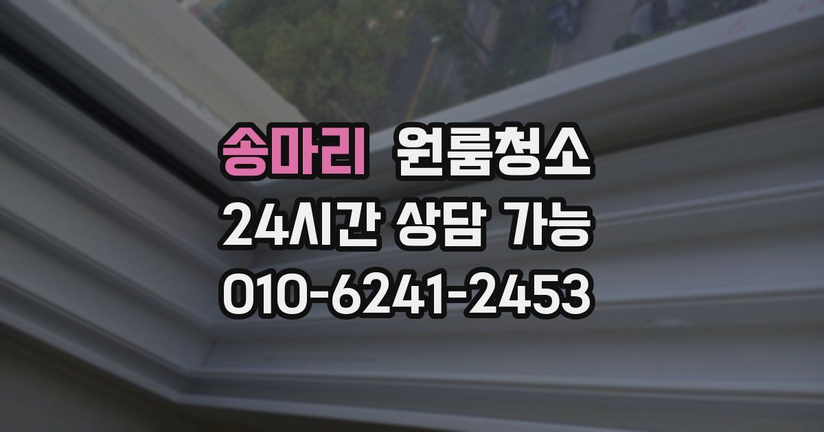 송마리 입주청소