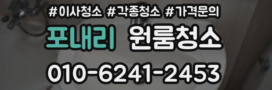 포내리 이사청소