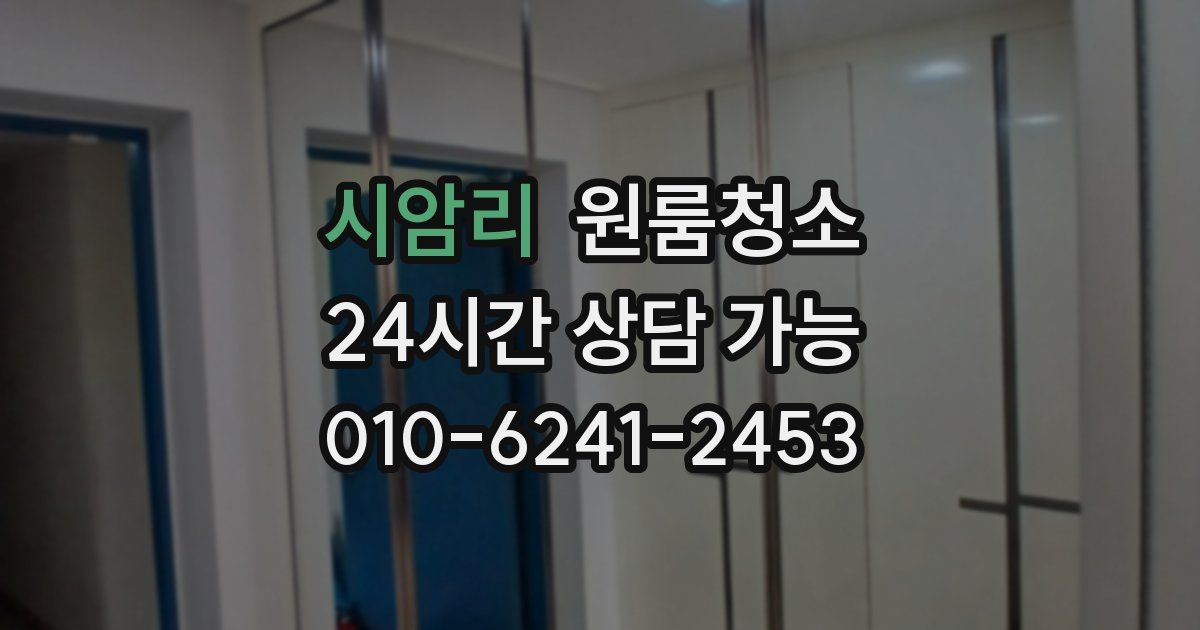 시암리 입주청소