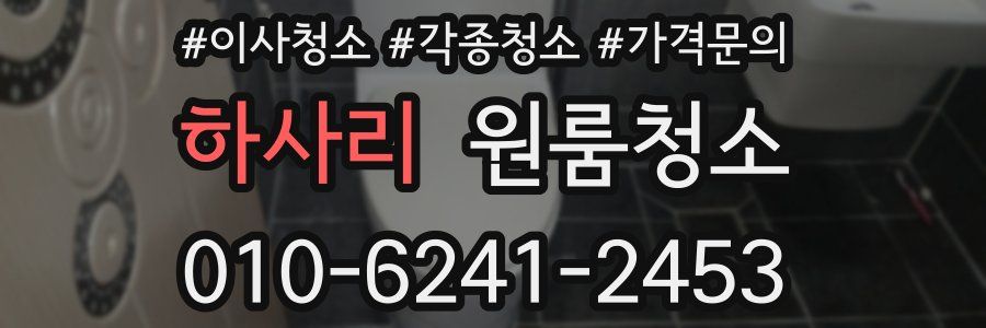 하사리 이사청소