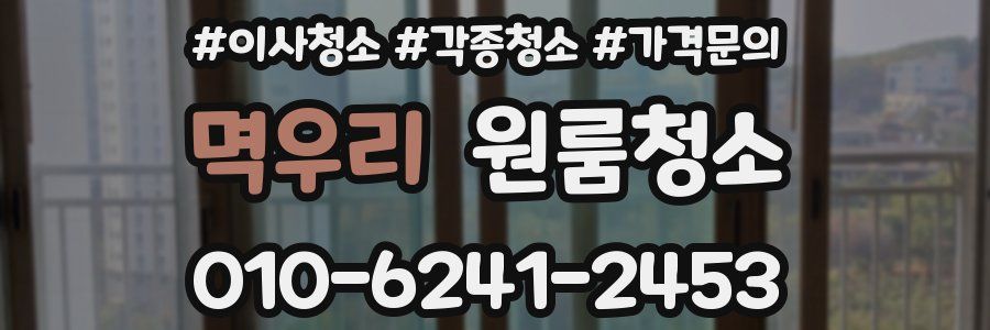 멱우리 이사청소