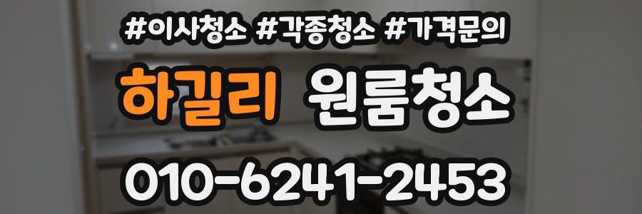 하길리 이사청소