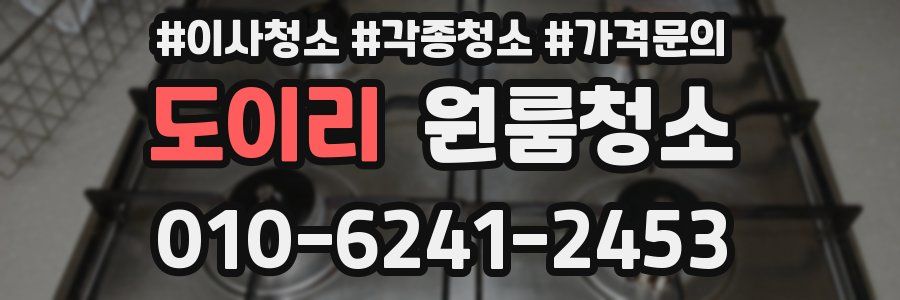 도이리 이사청소