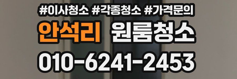 안석리 이사청소