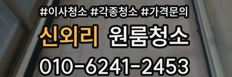 신외리 이사청소