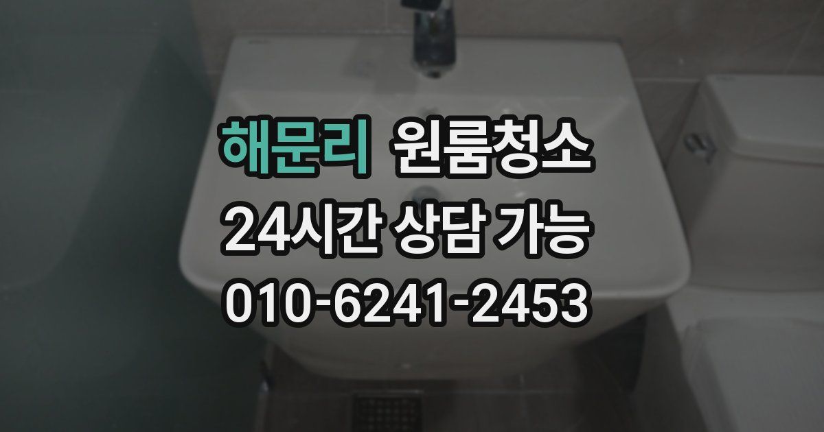 해문리 입주청소