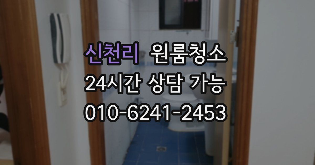 신천리 입주청소