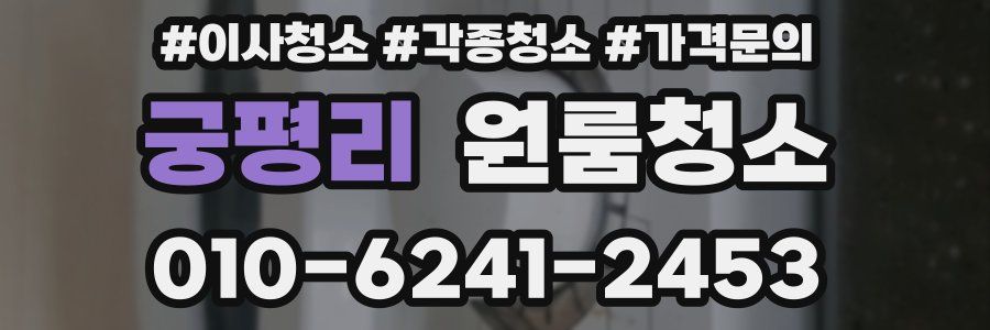 궁평리 이사청소