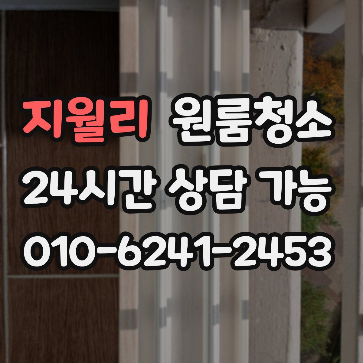 지월리 원룸청소