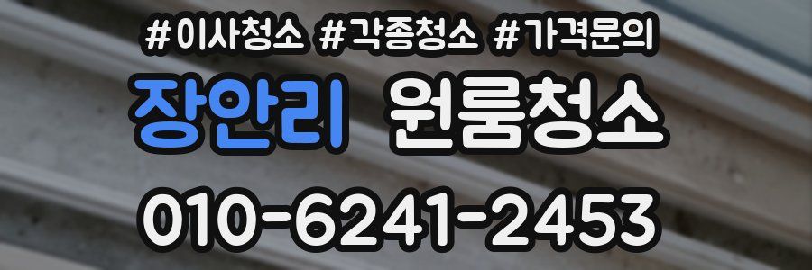 장안리 이사청소