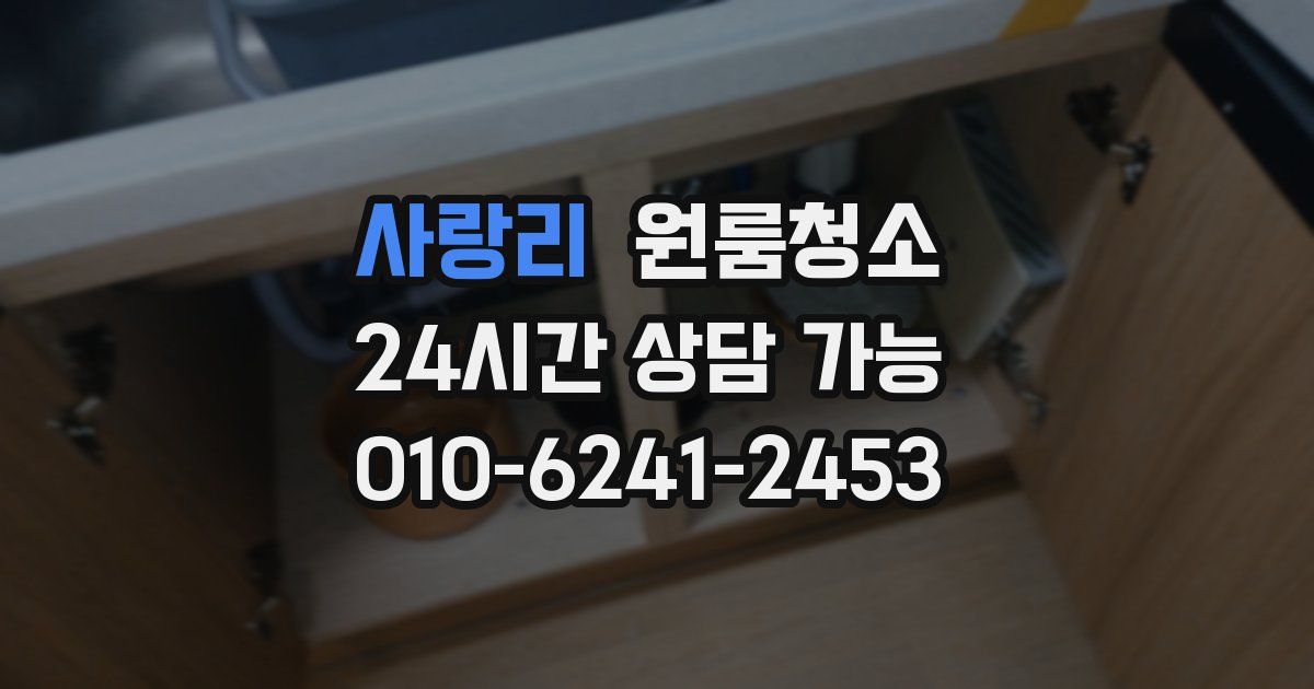 사랑리 입주청소
