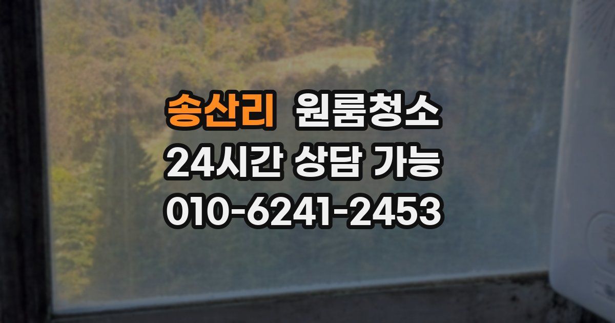 송산리 입주청소