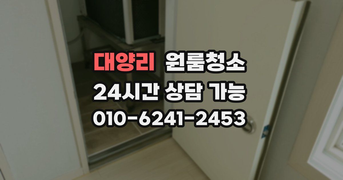 대양리 입주청소