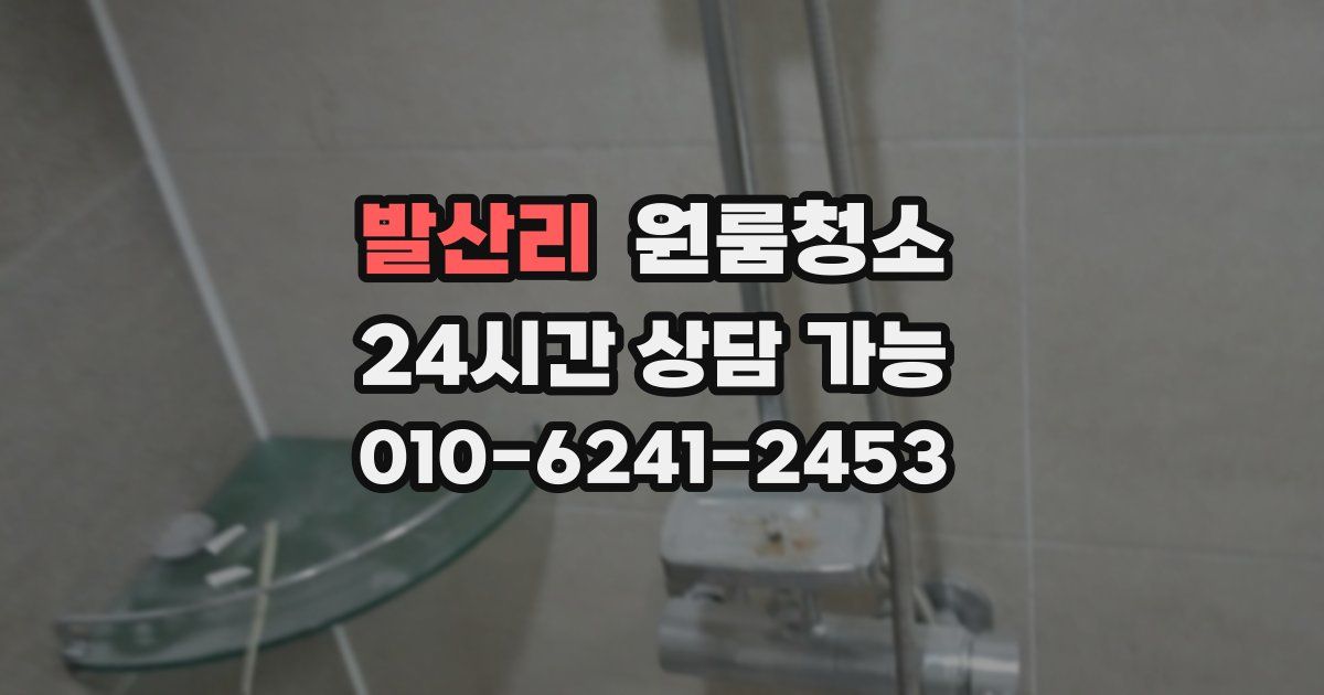 발산리 입주청소