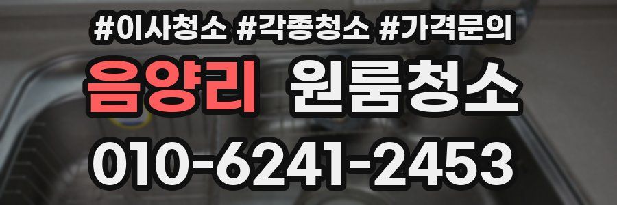 음양리 이사청소