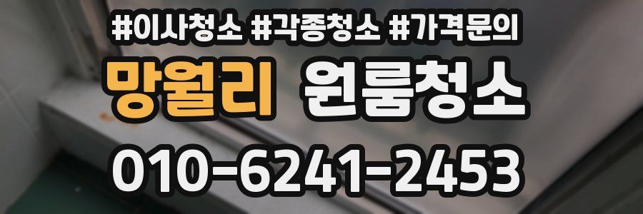 망월리 이사청소