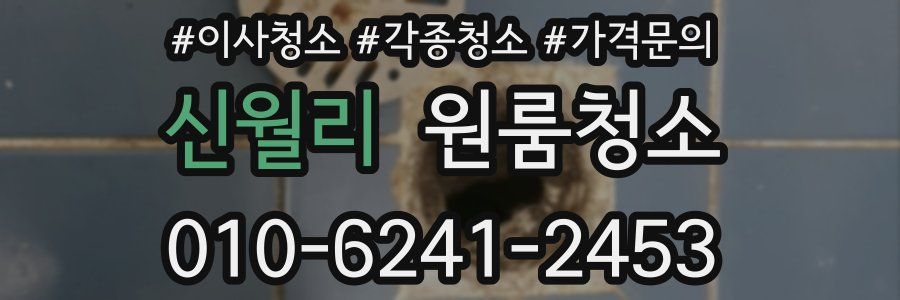 신월리 이사청소