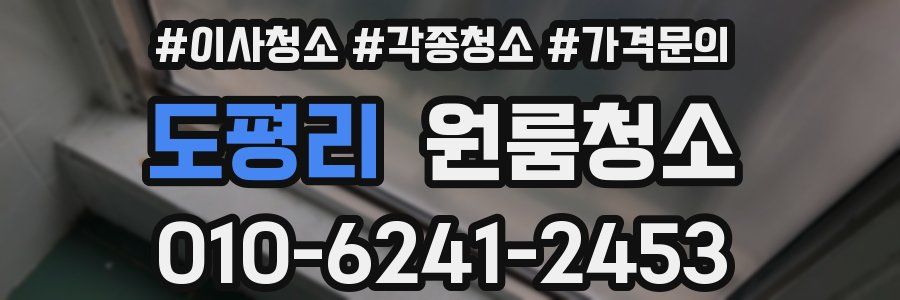 도평리 이사청소