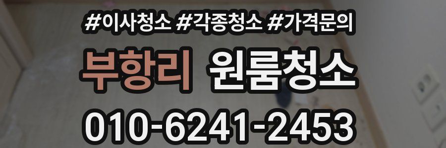 부항리 이사청소