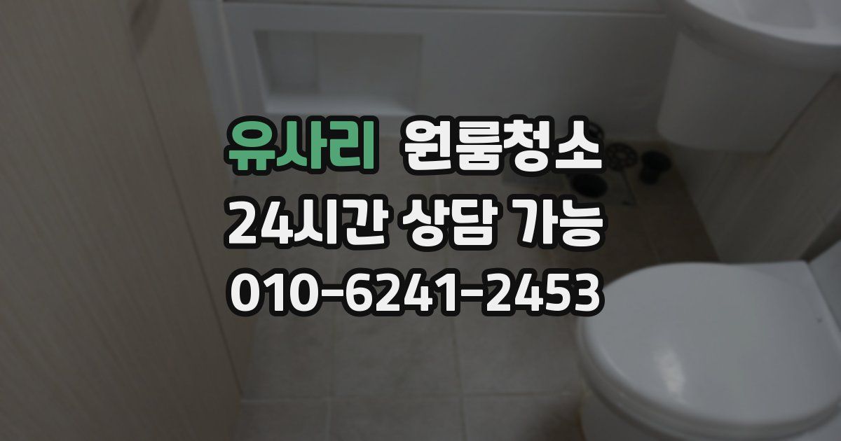 유사리 입주청소