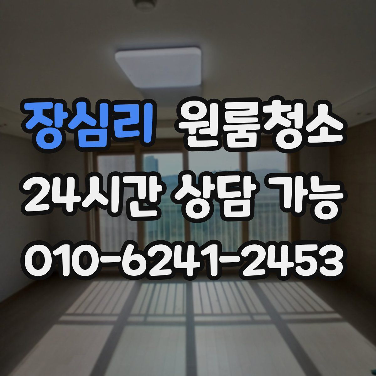 장심리 원룸청소